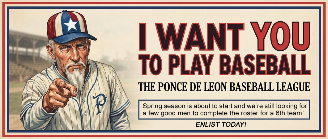 We Want You to Play Baseball